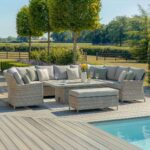 Oxford Royal U-Shaped Rattan Sofa Set
